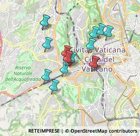 Mappa Baldo Degli Ubaldi, 00167 Roma RM, Italia (1.56333)