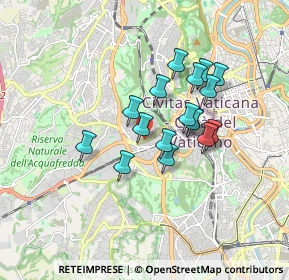 Mappa Baldo Degli Ubaldi, 00167 Roma RM, Italia (1.42353)