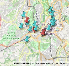 Mappa Baldo Degli Ubaldi, 00167 Roma RM, Italia (1.59111)