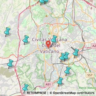 Mappa Via Sergio I, 00165 Roma RM, Italia (6.29167)