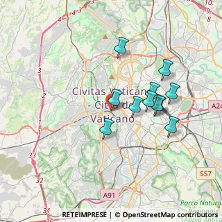 Mappa Via del Crocifisso, 00165 Roma RM, Italia (3.33455)