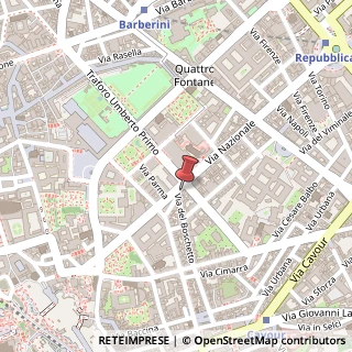 Mappa Via Nazionale, 88, 00184 Roma, Roma (Lazio)