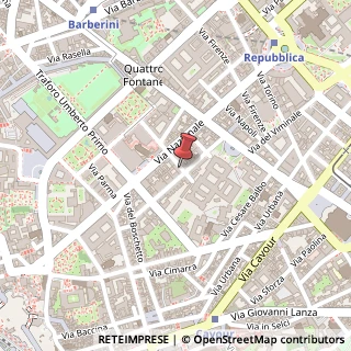 Mappa Via Genova, 25, 00184 Roma, Roma (Lazio)