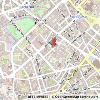 Mappa Via Palermo, 20, 00184 Roma, Roma (Lazio)