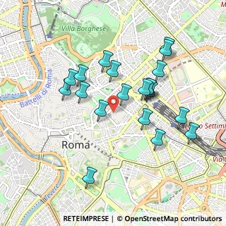 Mappa Via Palermo, 00184 Roma RM, Italia (0.9385)