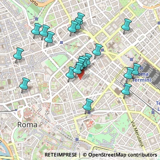 Mappa Via Palermo, 00184 Roma RM, Italia (0.5345)