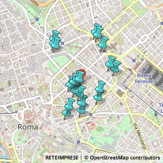 Mappa Via Palermo, 00184 Roma RM, Italia (0.408)