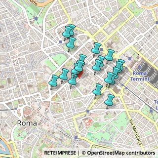 Mappa Via Palermo, 00184 Roma RM, Italia (0.3735)