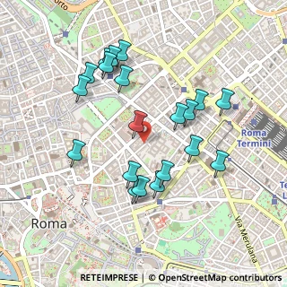 Mappa Via Palermo, 00184 Roma RM, Italia (0.4875)