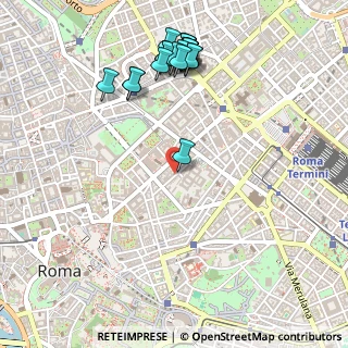 Mappa Via Palermo, 00184 Roma RM, Italia (0.6185)