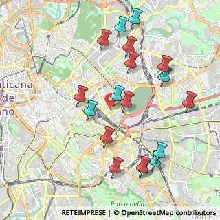 Mappa Via dei Tizii, 00185 Roma RM, Italia (2.25556)