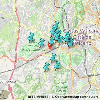 Mappa Largo Lorenzo Mossa, 00165 Roma RM, Italia (1.41)