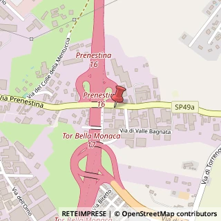 Mappa Via Prenestina, 1108, 00132 Roma, Roma (Lazio)