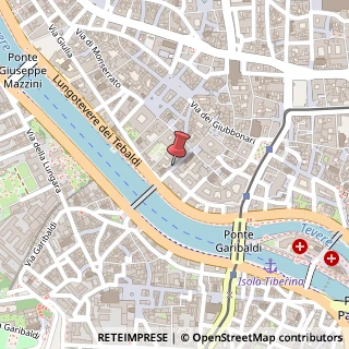 Mappa Via dei Pettinari,  41, 00186 Roma, Roma (Lazio)