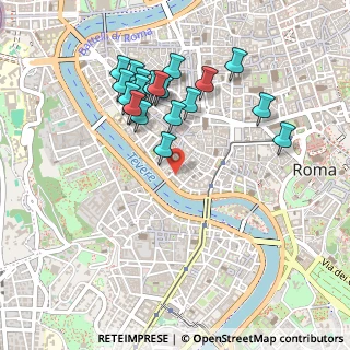 Mappa Via della Trinità dei Pellegrini, 00186 Roma RM, Italia (0.494)