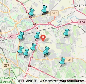 Mappa 00132 Colle Prenestino RM, Italia (4.318)