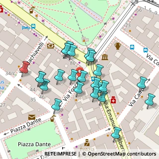 Mappa Via Foscolo, 00185 Roma RM, Italia (0.036)