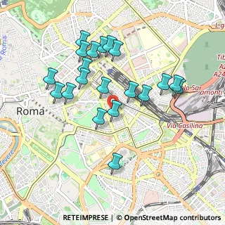 Mappa Via Ferruccio, 00185 Roma RM, Italia (0.9515)