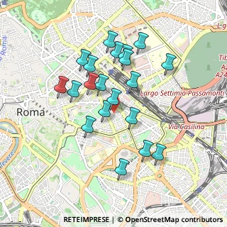 Mappa Via Ferruccio, 00185 Roma RM, Italia (0.879)