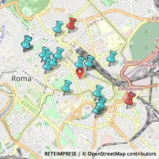 Mappa Via Ferruccio, 00185 Roma RM, Italia (1.0585)