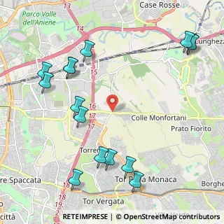 Mappa Via Prenestina, 00132 Colle Prenestino RM, Italia (2.80067)