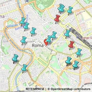 Mappa Largo Corrado Ricci, 00184 Roma RM, Italia (1.387)