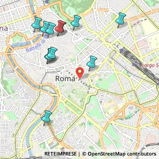 Mappa Largo Corrado Ricci, 00184 Roma RM, Italia (1.33417)