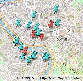 Mappa Via della Reginella, 00186 Roma RM, Italia (0.5085)