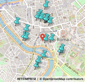 Mappa Via della Reginella, 00186 Roma RM, Italia (0.482)