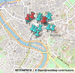 Mappa Via della Reginella, 00186 Roma RM, Italia (0.3555)