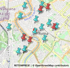 Mappa Via della Reginella, 00186 Roma RM, Italia (1.0735)