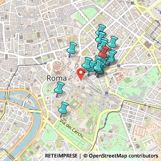 Mappa Via della Salara Vecchia, 00184 Roma RM, Italia (0.381)