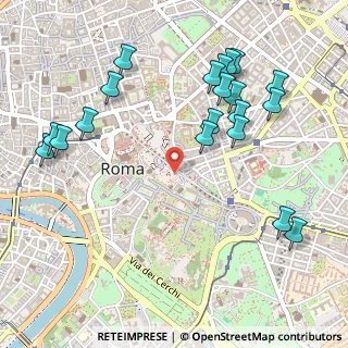 Mappa Via della Salara Vecchia, 00184 Roma RM, Italia (0.633)