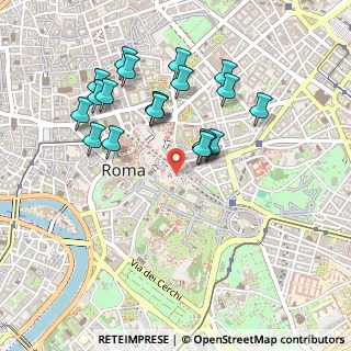 Mappa Via della Salara Vecchia, 00184 Roma RM, Italia (0.4835)