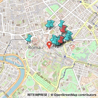 Mappa Via della Salara Vecchia, 00184 Roma RM, Italia (0.315)