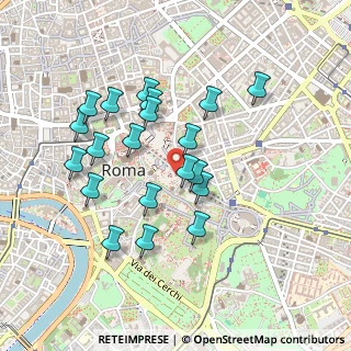 Mappa Via della Salara Vecchia, 00184 Roma RM, Italia (0.4535)