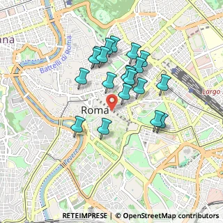 Mappa Via della Salara Vecchia, 00184 Roma RM, Italia (0.797)