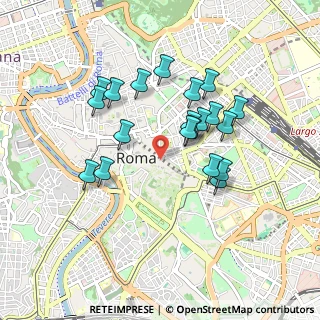 Mappa Via della Salara Vecchia, 00184 Roma RM, Italia (0.857)