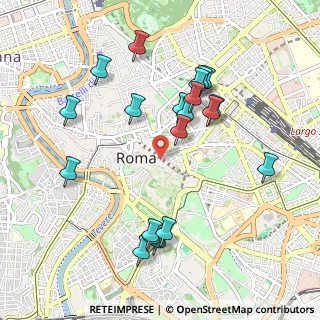 Mappa Via della Salara Vecchia, 00184 Roma RM, Italia (1.078)