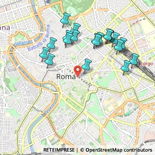 Mappa Via della Salara Vecchia, 00184 Roma RM, Italia (1.138)