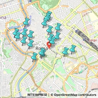 Mappa Via della Salara Vecchia, 00184 Roma RM, Italia (0.9535)