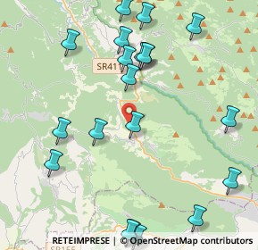 Mappa Via Sublacense, 00021 Affile RM, Italia (5.2855)