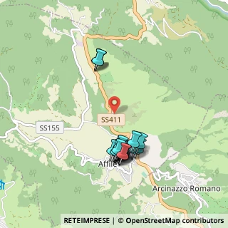 Mappa Via Sublacense, 00021 Affile RM, Italia (0.95185)