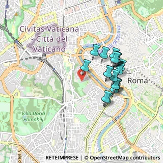 Mappa Via dei Riari, 00165 Roma RM, Italia (0.873)