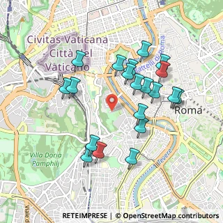 Mappa Via dei Riari, 00165 Roma RM, Italia (0.9535)