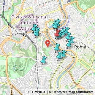 Mappa Via dei Riari, 00165 Roma RM, Italia (0.8305)