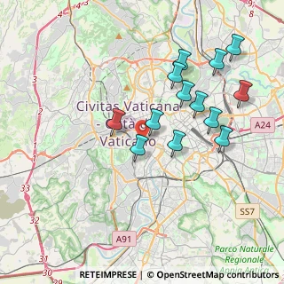 Mappa Via dei Riari, 00165 Roma RM, Italia (3.93538)