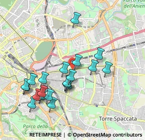 Mappa Prenestina- Telese, 00177 Roma RM, Italia (2.012)