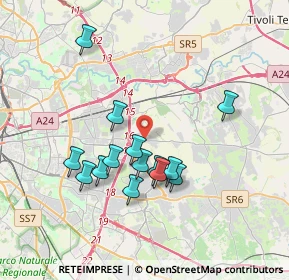 Mappa Via Prenestina, 00100 Roma RM, Italia (3.48071)