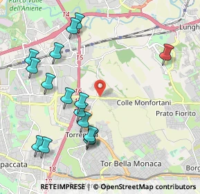 Mappa Via Prenestina, 00100 Roma RM, Italia (2.41625)
